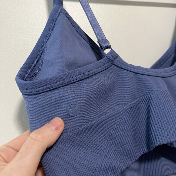 Lululemon Ebb to Street Bra *Light Support, C/D Cup Water Drop Size 4 - Picture 6 of 10